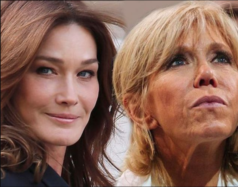 carla bruni brigitte macron