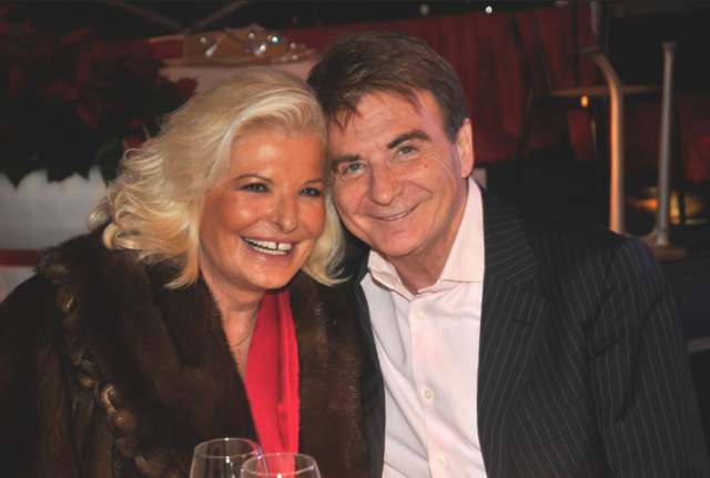 Paolo Limiti con l'amica di sempre Giovanna Nocetti Paolo Limiti con l'amica di sempre Giovanna Nocetti