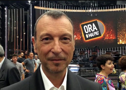 Ascolti Tv Auditel: Amadeus contro Maria, Ora o mai più sfida C'è posta per te