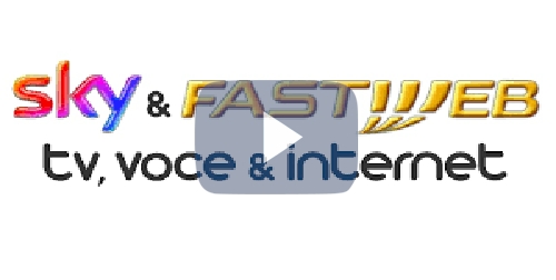 sky e fastweb 2018 campagna pubblicitaria