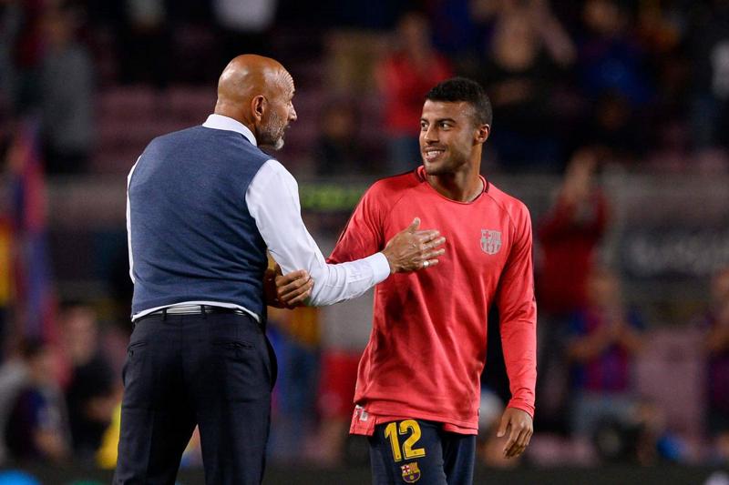 Spalletti-Rafinha (foto Lapresse) Spalletti-Rafinha (foto Lapresse)