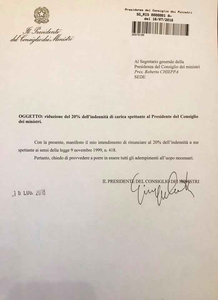 stipendio conte