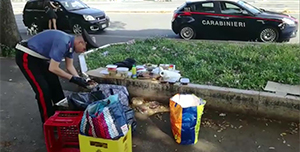 Street Food illegale Stazione Termini sanzionati 3 cittadini peruviani video