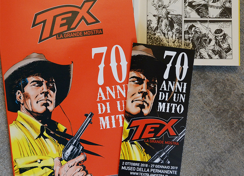 Tex Willer 70 anni in mostra a Milano APE