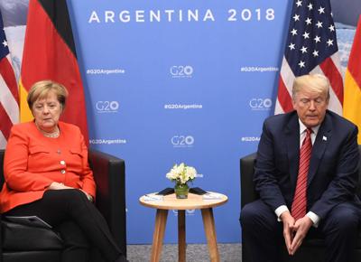 trump merkel