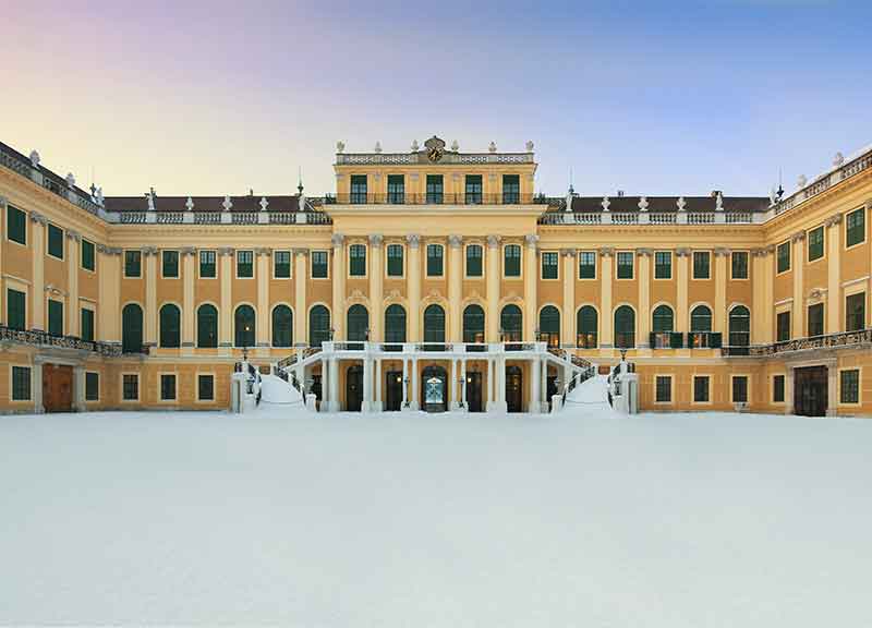 © WienTourismus Christian Stemper Reggia di Schönbrunn nel inverno © WienTourismus Christian Stemper Reggia di Schönbrunn nel inverno