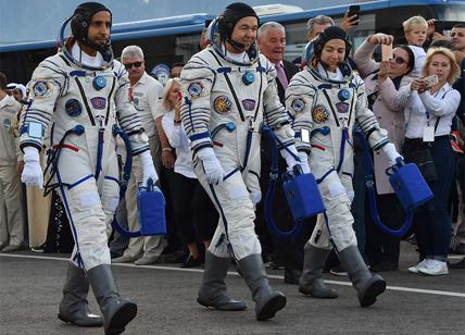 Kazakistan,l'equipaggio della Stazione Spaziale Internazionale a Baikonur