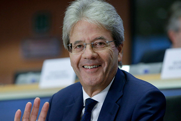 Gentiloni: bond Sure prima risposta comune Ue a crisi