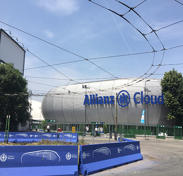 Allianz Cloud Palalido un'astronave è atterrata per lo sport a Milano