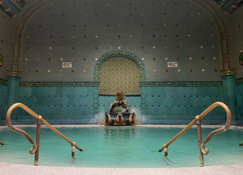 Interno delle Terme Gellért a Budapest Interno delle Terme Gellért a Budapest