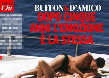 Buffon e Ilaria DʼAmico passione in barca. Aspettando il ritorno alla Juventus