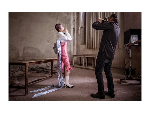 dal backstage del Calendario Pirelli 2020 di Paolo Roversi, foto di Alessandro Scotti dal backstage del Calendario Pirelli 2020 di Paolo Roversi, foto di Alessandro Scotti