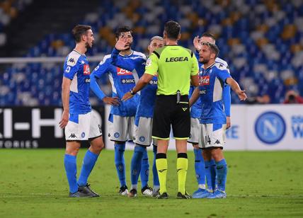Napoli-Atalanta 2-2, De Laurentiis furioso attacca Nicchi e Rizzoli