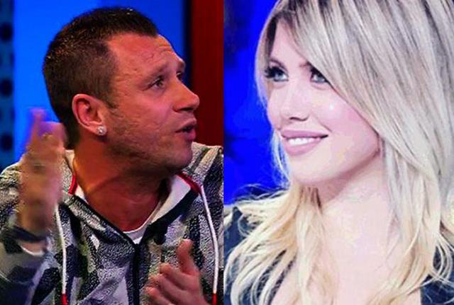 Cassano e Wanda Nara Cassano e Wanda Nara