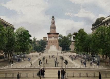 Piazza Castello, primo lotto: la Giunta approva il progetto definitivo. FOTO