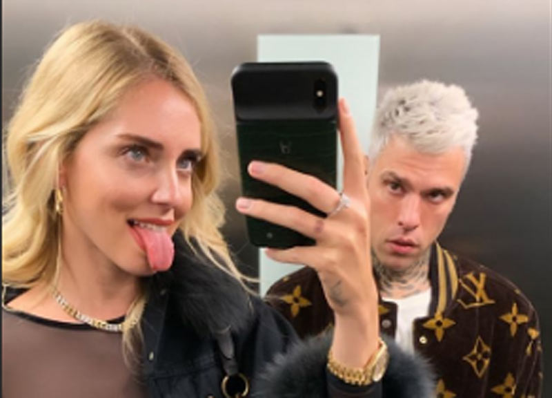 CHIARA FERRAGNI - FEDEZ (Instagram Chiara Ferragni) CHIARA FERRAGNI - FEDEZ (Instagram Chiara Ferragni)