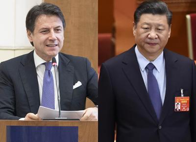 conte xi jinping ape