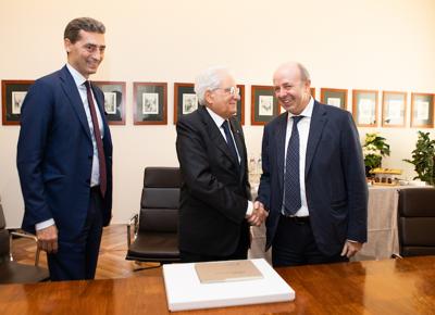 Copia di Visita Mattarella in Borsa Italiana con Sironi e Jerusalmi Copia di Visita Mattarella in Borsa Italiana con Sironi e Jerusalmi