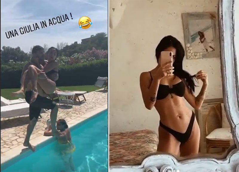IANNONE E GIULIA DE LELLIS (Instagram De Lellis-Iannone) IANNONE E GIULIA DE LELLIS (Instagram De Lellis-Iannone)