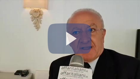 De Luca, Regione Campania  “Necessarie alleanze Italia in Europa”