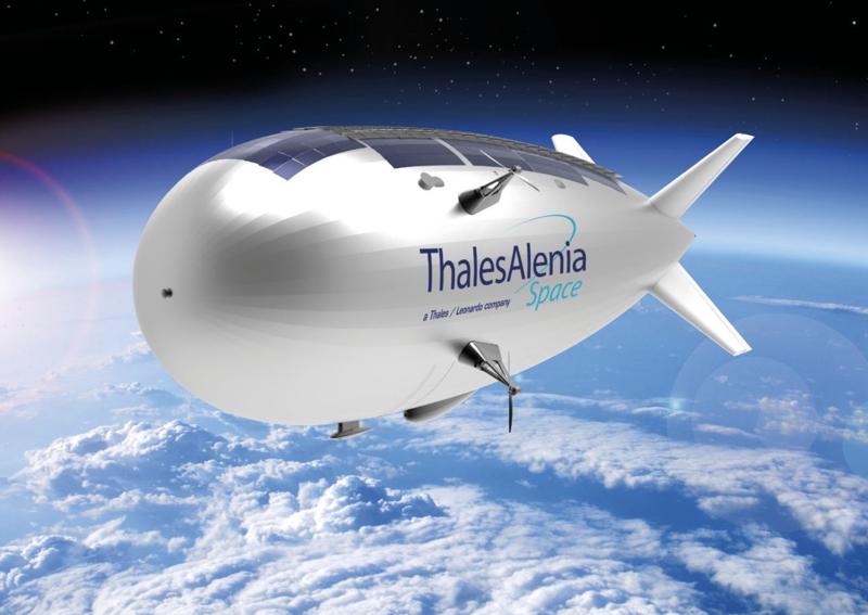 Dirigibile Stratobus credit Thales Alenia Space