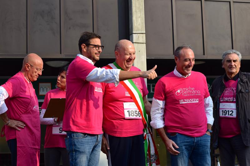 Da sx: Dottor. Massimo Grassi, Elena Pellorini, Marco Alparone, Ezio Casati, Giulio Gallera, Emilio Bombardieri