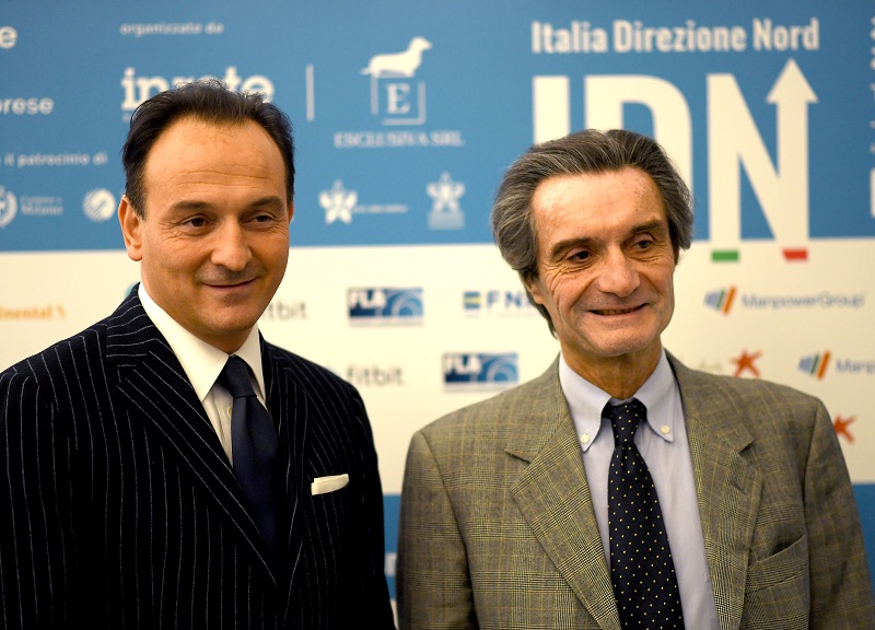 Italia Direzione Nord Idn 2019 secondo giorno secondo panel Attilio Fontana Italia Direzione Nord Idn 2019 secondo giorno secondo panel Attilio Fontana