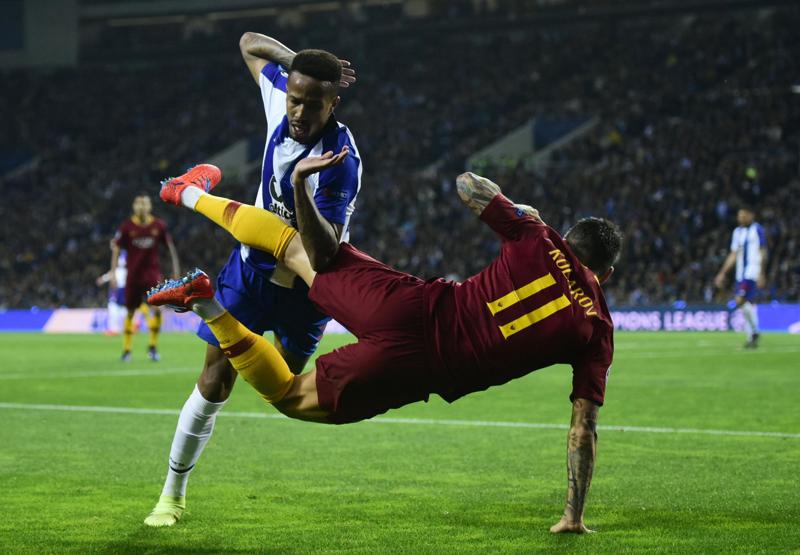 Eder Militao - Kolarov (foto Lapresse)