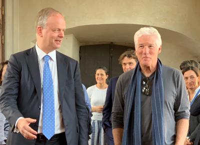Eike Schmidt e Richard Gere