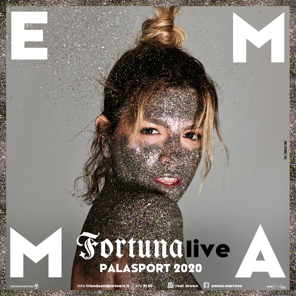 EMMA locandina palasport 2020