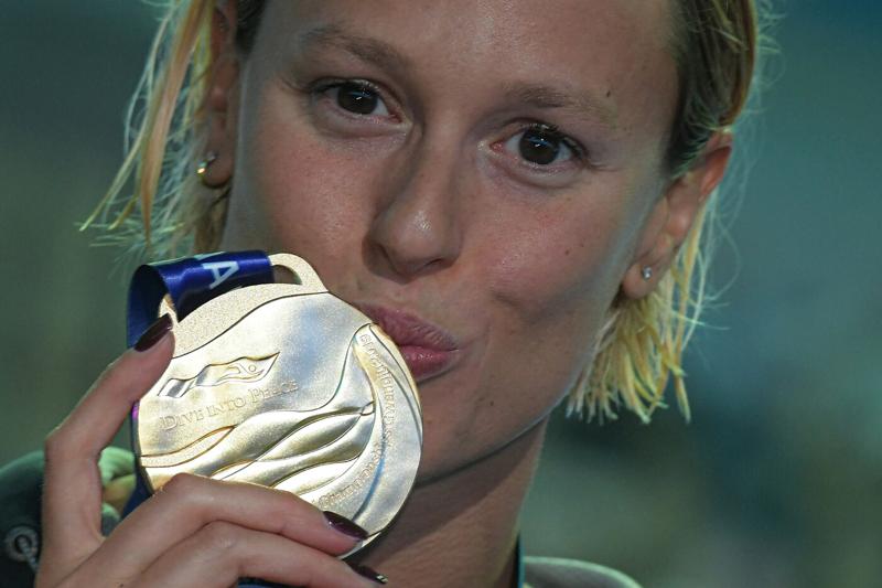 FEDERICA PELLEGRINI ORO MONDIALI