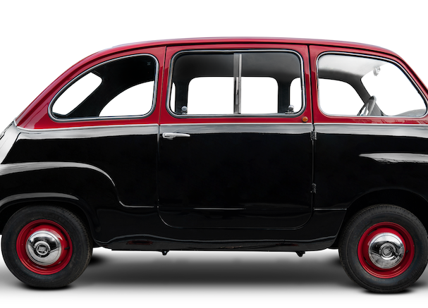 Ruote da sogno: Fiat 600 Multipla del 1963, riconvertita in elettrica