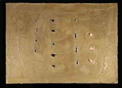 Lucio Fontana tra “Terra e oro”: la sua arte torna nella Capitale