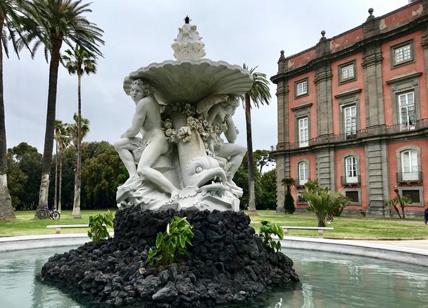 Real Bosco di Capodimonte, Ferrarelle restaura la Fontana del Belvedere