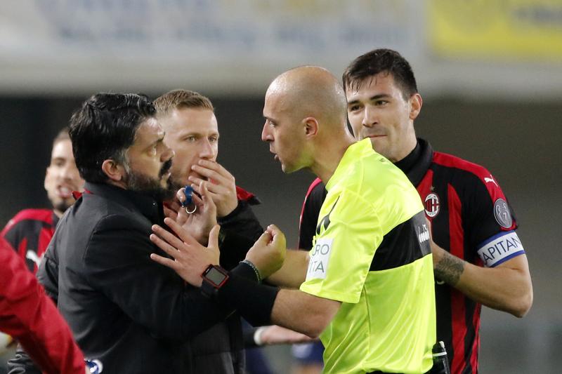 Gattuso (foto Lapresse) Gattuso (foto Lapresse)