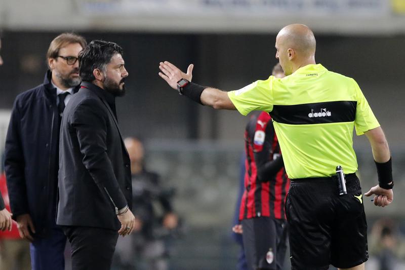 Gattuso (foto Lapresse) Gattuso (foto Lapresse)