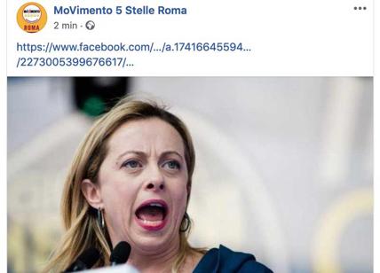 Attacco a Giorgia Meloni: M5S Roma accusa: “Al Comune non ti hanno mai vista”