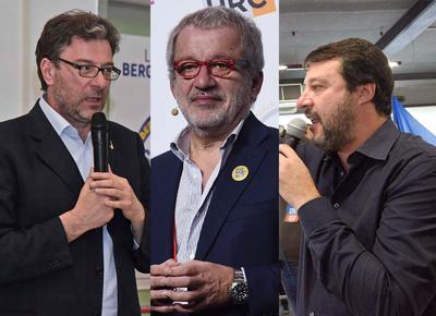 Giorgietti marroni Salvini