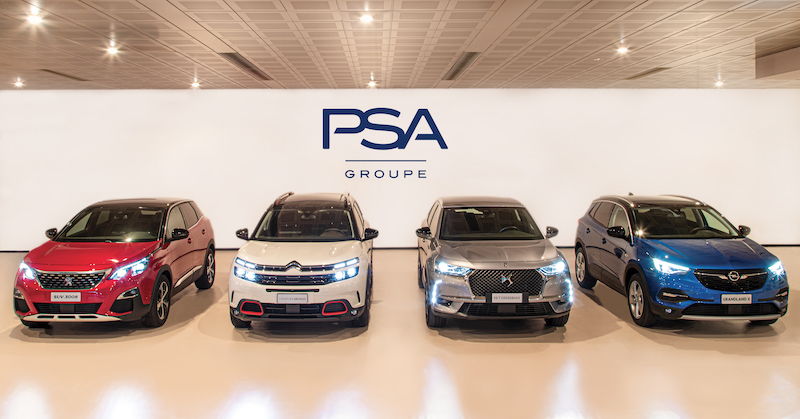 Groupe PSA continua la crescita anche ad Agosto