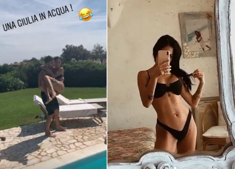 IANNONE-DE LELLIS (Instagram Andrea Iannone e Giulia De Lellis) IANNONE-DE LELLIS (Instagram Andrea Iannone e Giulia De Lellis)