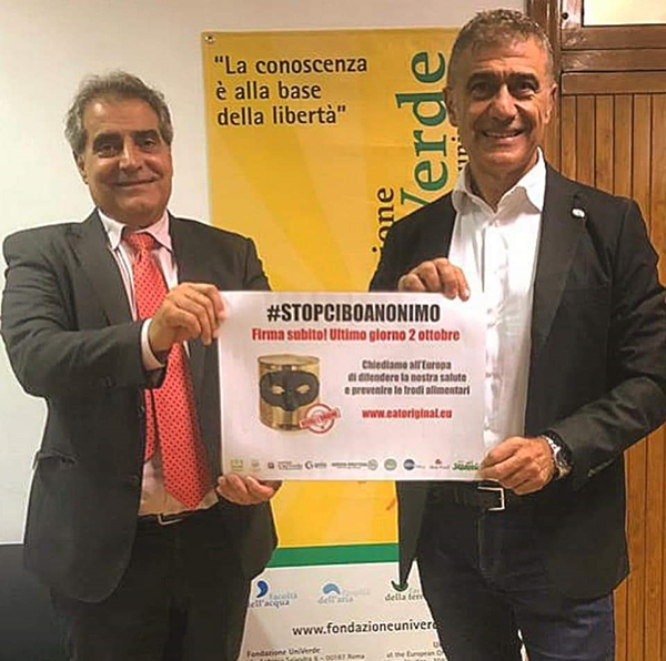 Pasquale Russo Direttore generale Link Campus University e Alfonso Pecoraro Scanio   