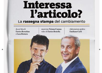 Enrico Bertolino e Luca Bottura a teatro con "Interessa l'articolo?"