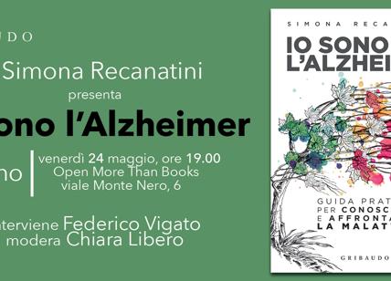 "Io sono l'Alzheimer": venerdì la presentazione del libro di Simona Recanatini