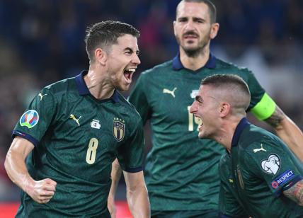 Italia record: 2-0 alla Grecia, Euro 2020 con 3 turni d'anticipo. Mancini: "Ora altre notti magiche"