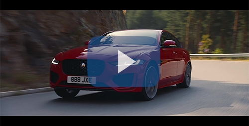 jaguar xe video