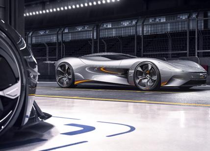 Jaguar presenta la sua prima sportiva virtuale interamente elettrica.