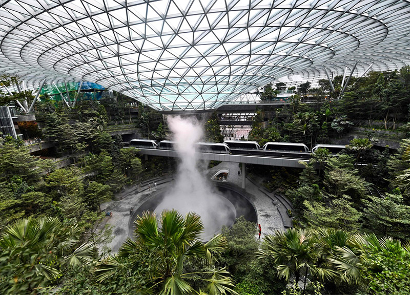 Jewel Changi Airport ape
