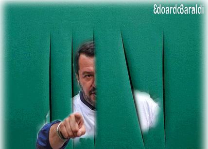 Matteo Salvini, uomo solo al comando aspetta freddo le elezioni europee