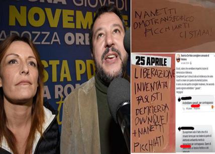 Lunedì Salvini a Modena. Leghisti emiliani da "gasare", minacce e gomme...