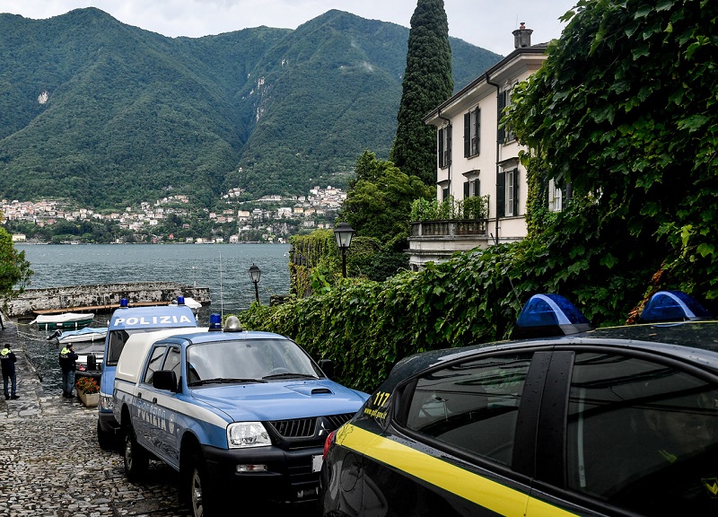 Lago di Como: gli Obama in visita ai Clooney Lago di Como: gli Obama in visita ai Clooney
